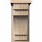 Ekena Millwork Mediterranean Smooth Corbel w/Backplate, Douglas Fir, 7 1/2"W x 12"D x 16"H COR08X12X16MED01SDF - alternate 2